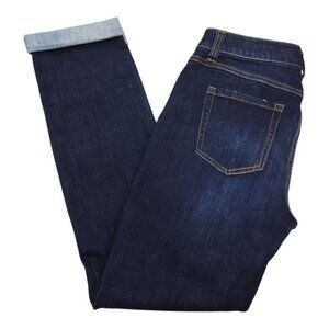 Cabi Womens High Straight Jeans Size 4 Dark Wash Denim Excellent Condition